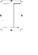 EINHELL 43.074.01 Original Operating Instructions preview