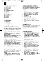 Preview for 4 page of EINHELL 43.090.00 Operating Instructions Manual