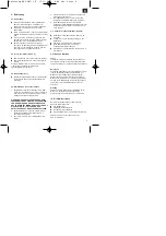 Preview for 9 page of EINHELL 43.090.10 Operating Instructions Manual