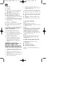 Preview for 52 page of EINHELL 43.090.10 Operating Instructions Manual