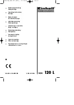 EINHELL 43.090.30 Operating Instructions Manual предпросмотр