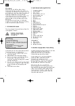 Предварительный просмотр 6 страницы EINHELL 43.090.31 Operating Instructions Manual