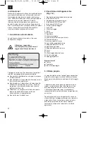 Предварительный просмотр 24 страницы EINHELL 43.090.31 Operating Instructions Manual