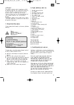 Предварительный просмотр 41 страницы EINHELL 43.090.31 Operating Instructions Manual