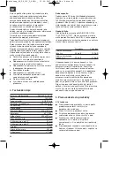 Предварительный просмотр 46 страницы EINHELL 43.090.31 Operating Instructions Manual