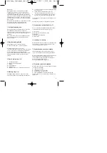 Preview for 12 page of EINHELL 43.101.80 Operating Instructions Manual