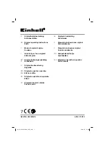 EINHELL 43.106.25 Operating Instructions Manual preview