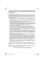 Preview for 10 page of EINHELL 43.106.25 Operating Instructions Manual