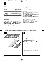 Предварительный просмотр 4 страницы EINHELL 43.111.50 Assembly Instructions/Operating Instructions