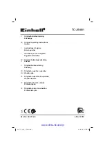 Предварительный просмотр 1 страницы EINHELL 43.211.45 Original Operating Instructions