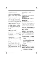 Предварительный просмотр 23 страницы EINHELL 43.211.57 Original Operating Instructions