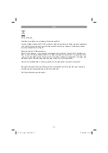 Preview for 43 page of EINHELL 43.211.57 Original Operating Instructions