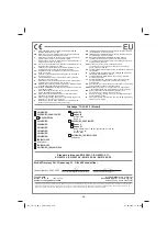 Предварительный просмотр 216 страницы EINHELL 43.211.57 Original Operating Instructions