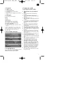 Preview for 9 page of EINHELL 43.301.41 Operating Instructions Manual