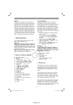 Preview for 19 page of EINHELL 43.309.36 Operating Instructions Manual