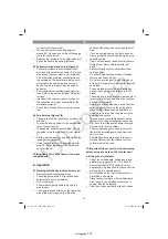 Preview for 21 page of EINHELL 43.309.36 Operating Instructions Manual