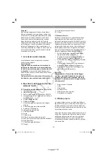 Preview for 39 page of EINHELL 43.309.36 Operating Instructions Manual