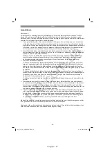 Preview for 56 page of EINHELL 43.309.36 Operating Instructions Manual