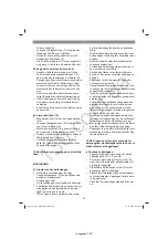 Preview for 61 page of EINHELL 43.309.36 Operating Instructions Manual