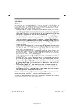 Preview for 66 page of EINHELL 43.309.36 Operating Instructions Manual