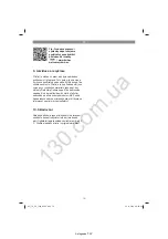 Preview for 73 page of EINHELL 43.309.36 Operating Instructions Manual