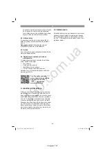 Preview for 83 page of EINHELL 43.309.36 Operating Instructions Manual