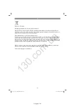 Preview for 94 page of EINHELL 43.309.36 Operating Instructions Manual