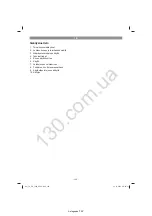 Preview for 107 page of EINHELL 43.309.36 Operating Instructions Manual