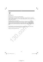 Preview for 135 page of EINHELL 43.309.36 Operating Instructions Manual