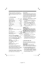 Preview for 141 page of EINHELL 43.309.36 Operating Instructions Manual