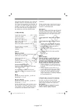 Preview for 151 page of EINHELL 43.309.36 Operating Instructions Manual