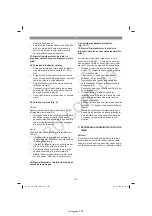 Preview for 153 page of EINHELL 43.309.36 Operating Instructions Manual