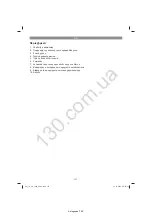 Preview for 158 page of EINHELL 43.309.36 Operating Instructions Manual