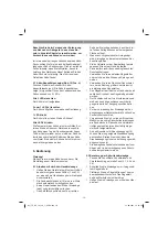 Preview for 10 page of EINHELL 43.312.20 Original Operating Instructions