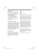 Preview for 44 page of EINHELL 43.312.20 Original Operating Instructions