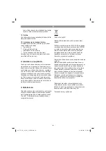 Preview for 84 page of EINHELL 43.312.20 Original Operating Instructions