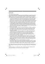 Preview for 87 page of EINHELL 43.312.20 Original Operating Instructions