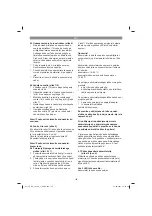 Preview for 122 page of EINHELL 43.312.20 Original Operating Instructions