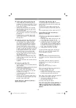 Preview for 142 page of EINHELL 43.312.20 Original Operating Instructions