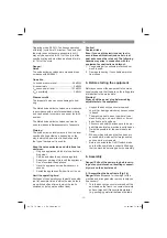 Preview for 13 page of EINHELL 43.404.89 Operating Instructions Manual