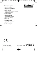 Preview for 1 page of EINHELL 43.406.46 Operating Instructions Manual