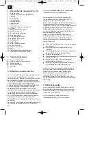 Preview for 20 page of EINHELL 43.406.46 Operating Instructions Manual