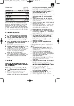 Предварительный просмотр 31 страницы EINHELL 43.406.49 Operating Instructions Manual