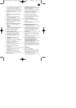 Preview for 13 page of EINHELL 43.406.50 Operating Instructions Manual