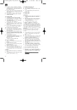 Preview for 22 page of EINHELL 43.406.50 Operating Instructions Manual