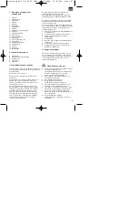 Preview for 47 page of EINHELL 43.406.50 Operating Instructions Manual