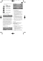 Preview for 11 page of EINHELL 43.406.80 Operating Instructions Manual