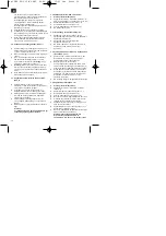 Preview for 12 page of EINHELL 43.406.80 Operating Instructions Manual