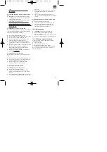 Preview for 21 page of EINHELL 43.406.80 Operating Instructions Manual