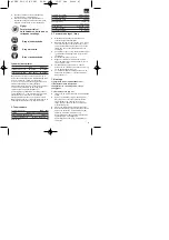 Preview for 47 page of EINHELL 43.406.80 Operating Instructions Manual